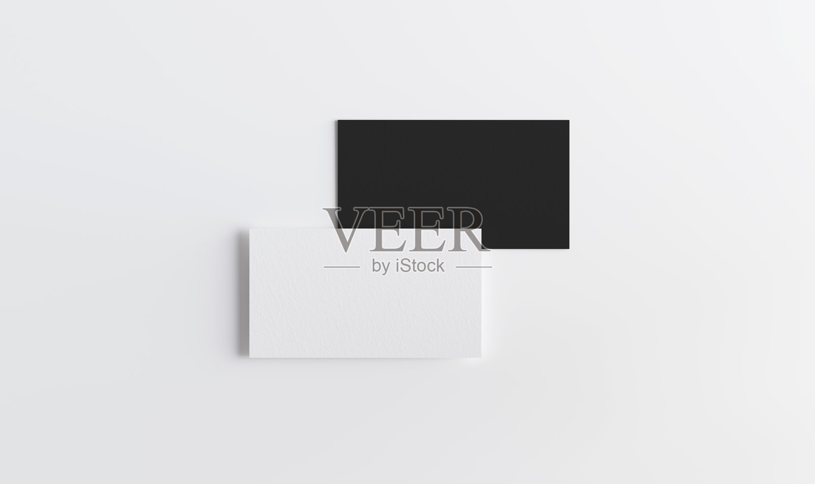 黑色白底的名片模板照片摄影图片