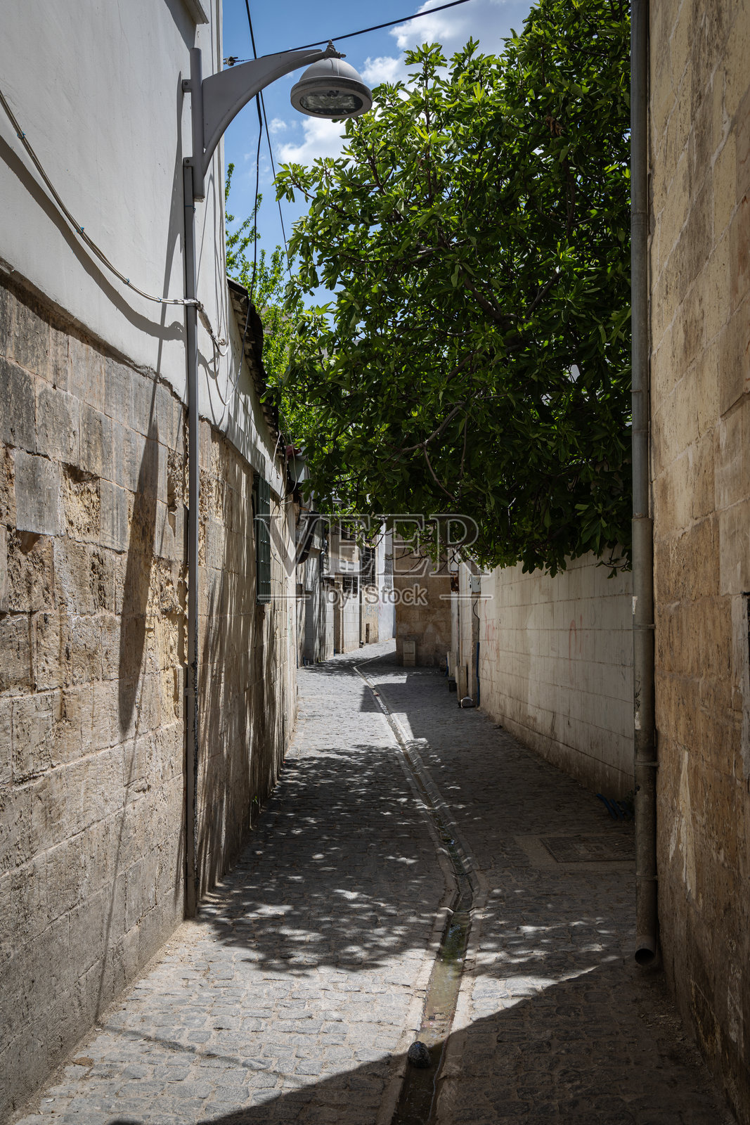 加济安泰普迷人的老街照片摄影图片