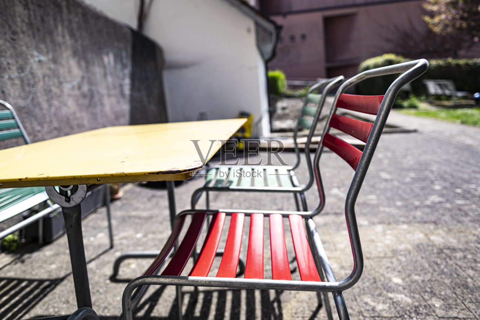 花园家具照片摄影图片