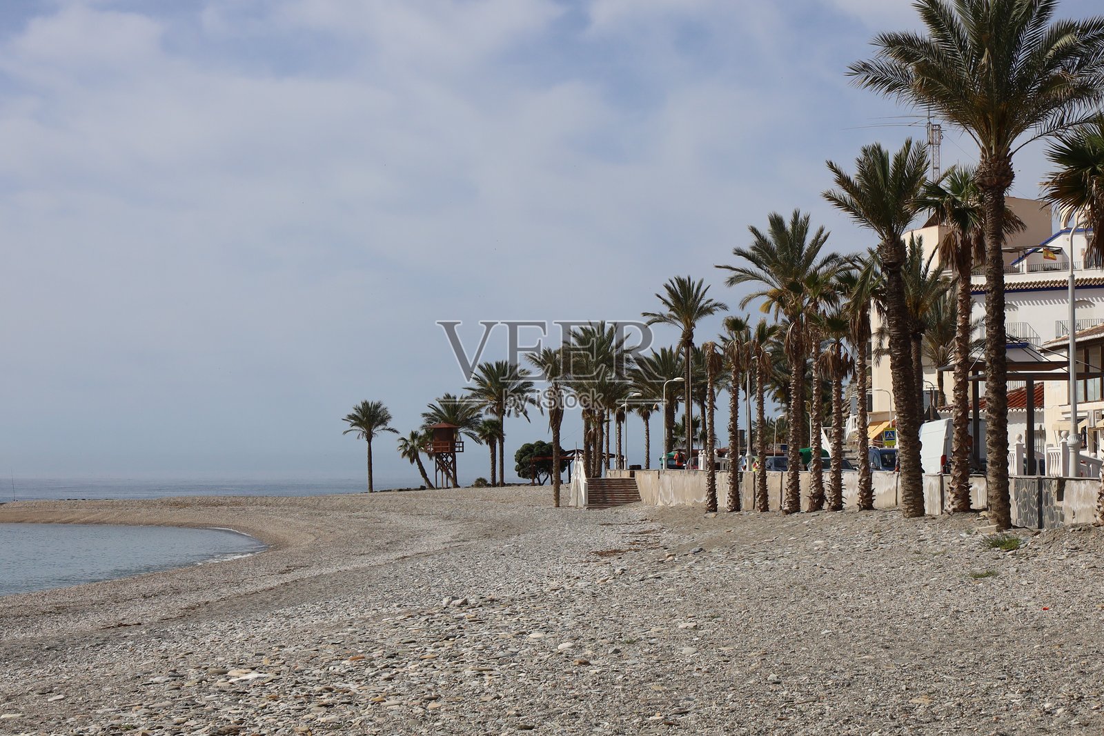 卡斯特尔德费罗 - 海岸沙滩照片摄影图片