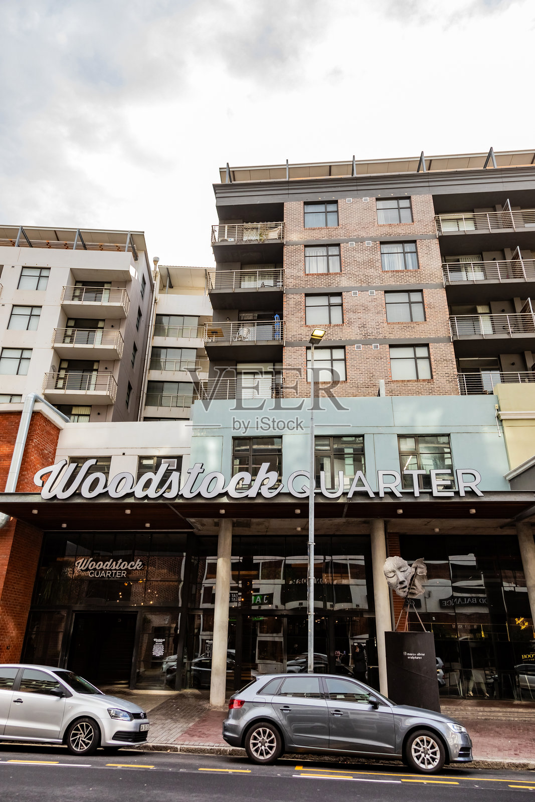 开普敦伍德斯托克郊区的高街建筑街景照片摄影图片