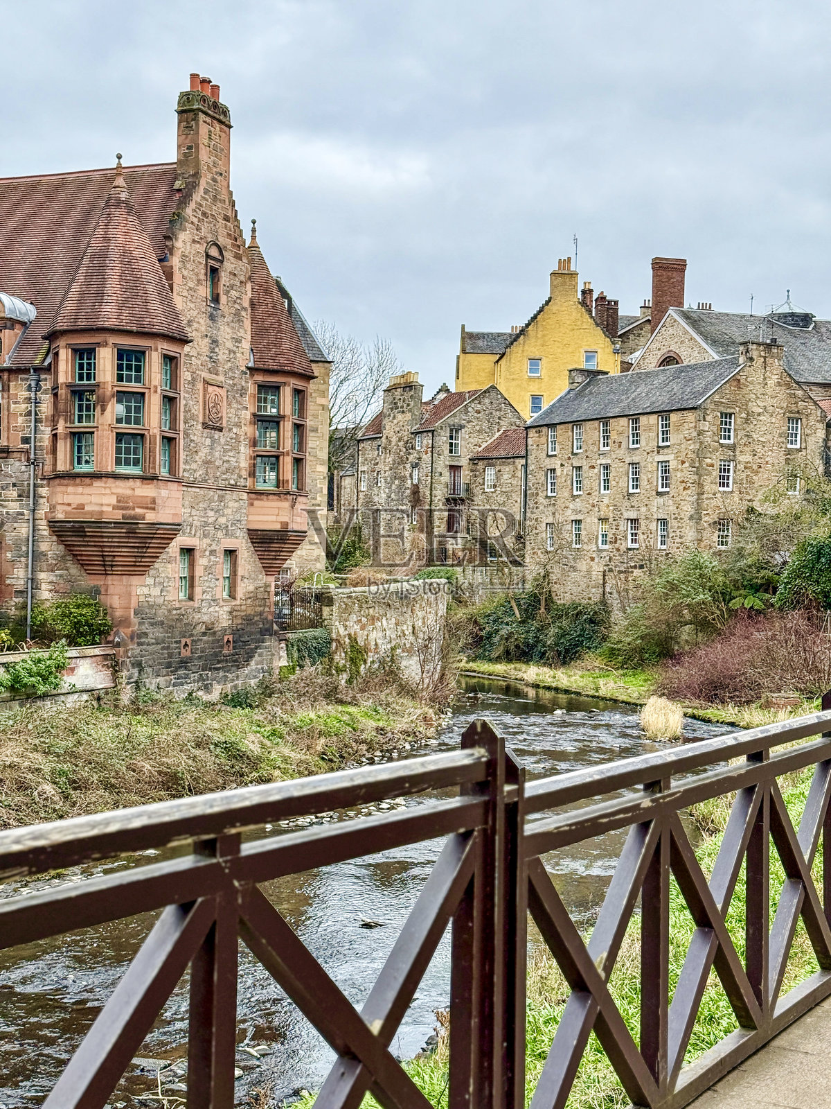 爱丁堡世界遗产地迪恩村照片摄影图片