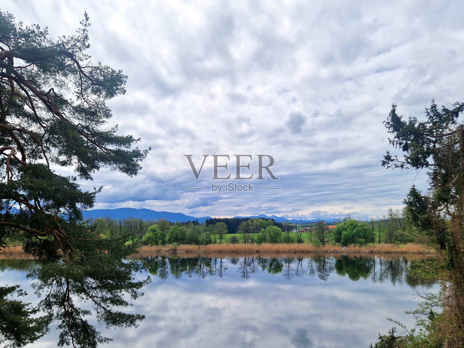 巴伐利亚的阿布特湖照片摄影图片