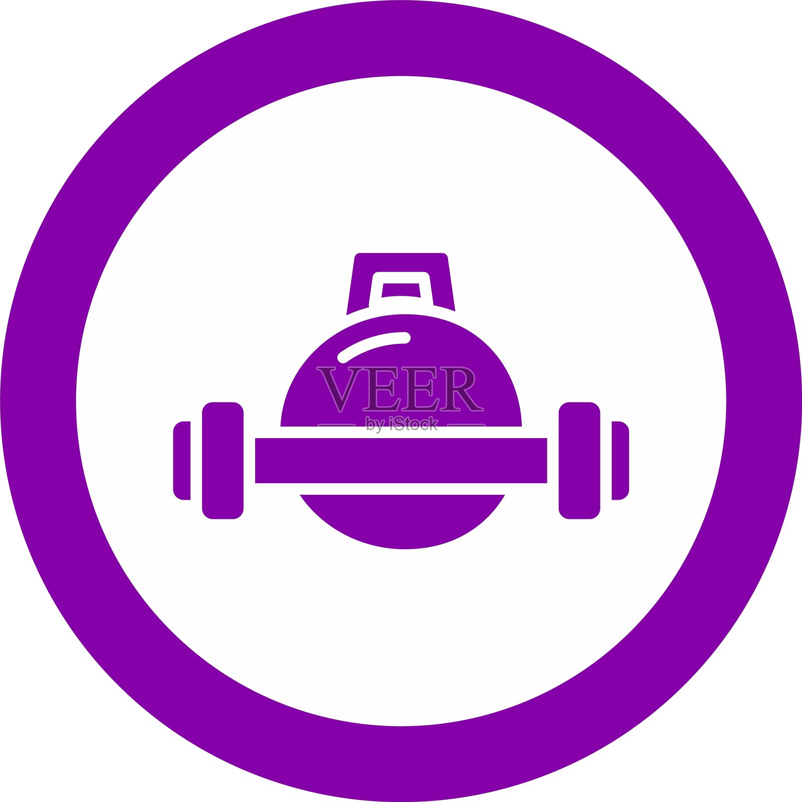 健身图标插画图片素材