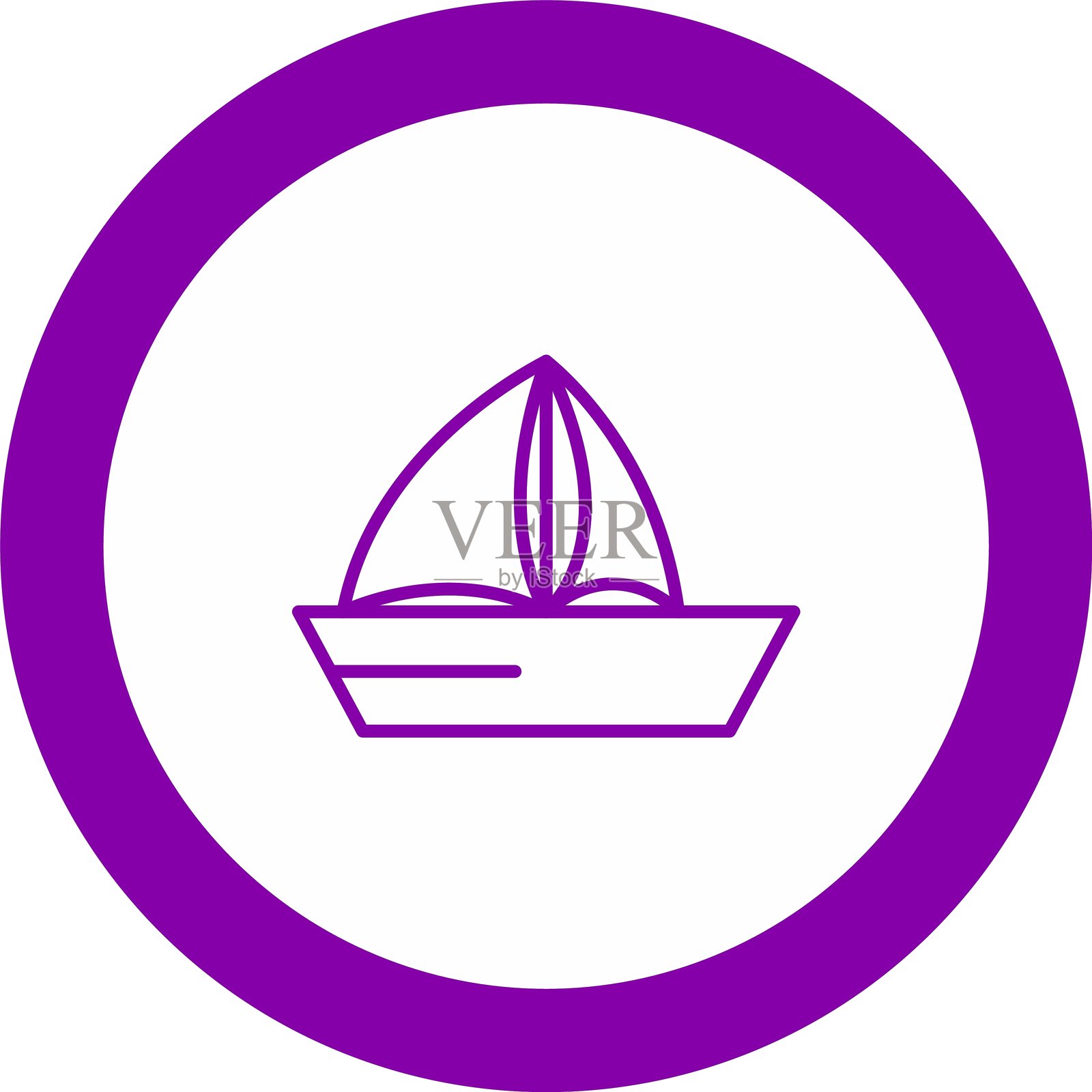 船只图标插画图片素材