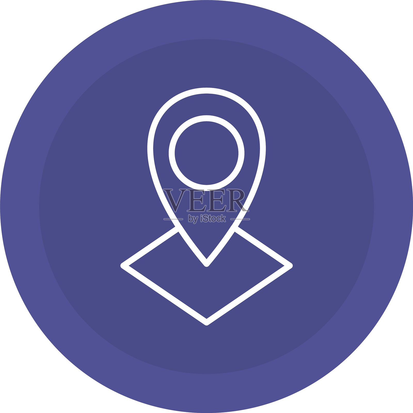 位置图标插画图片素材