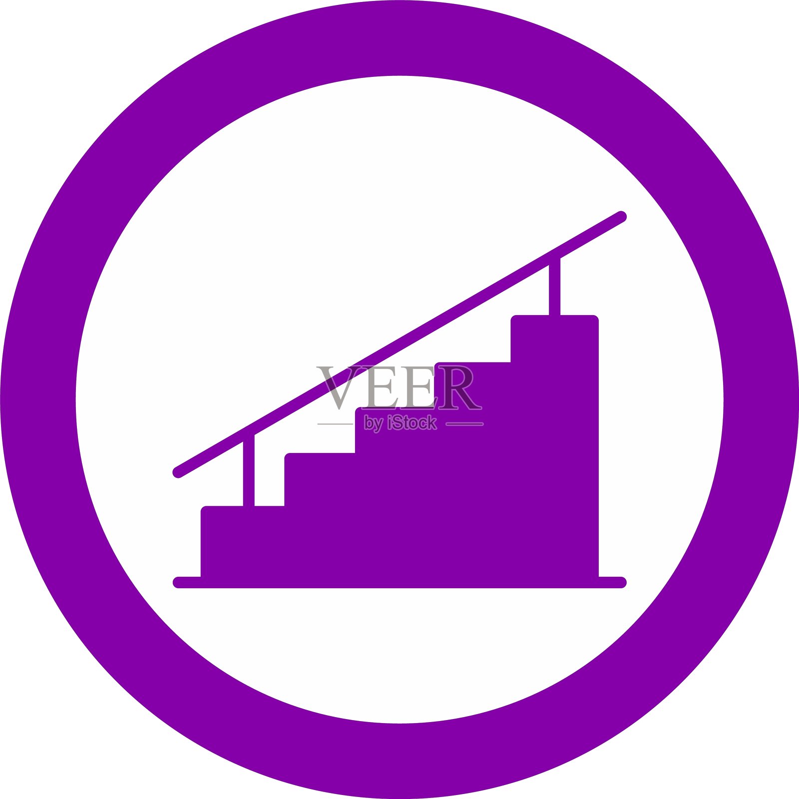 楼梯图标插画图片素材