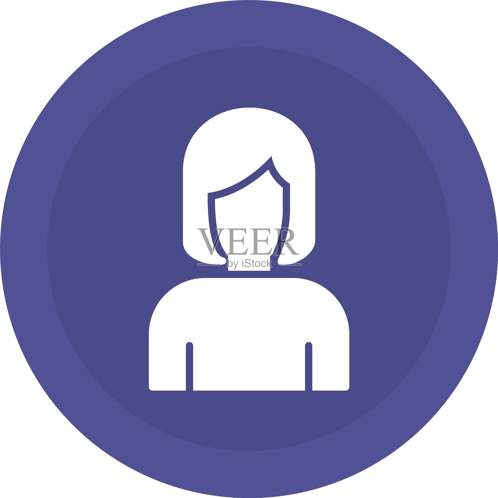 女性图标插画图片素材