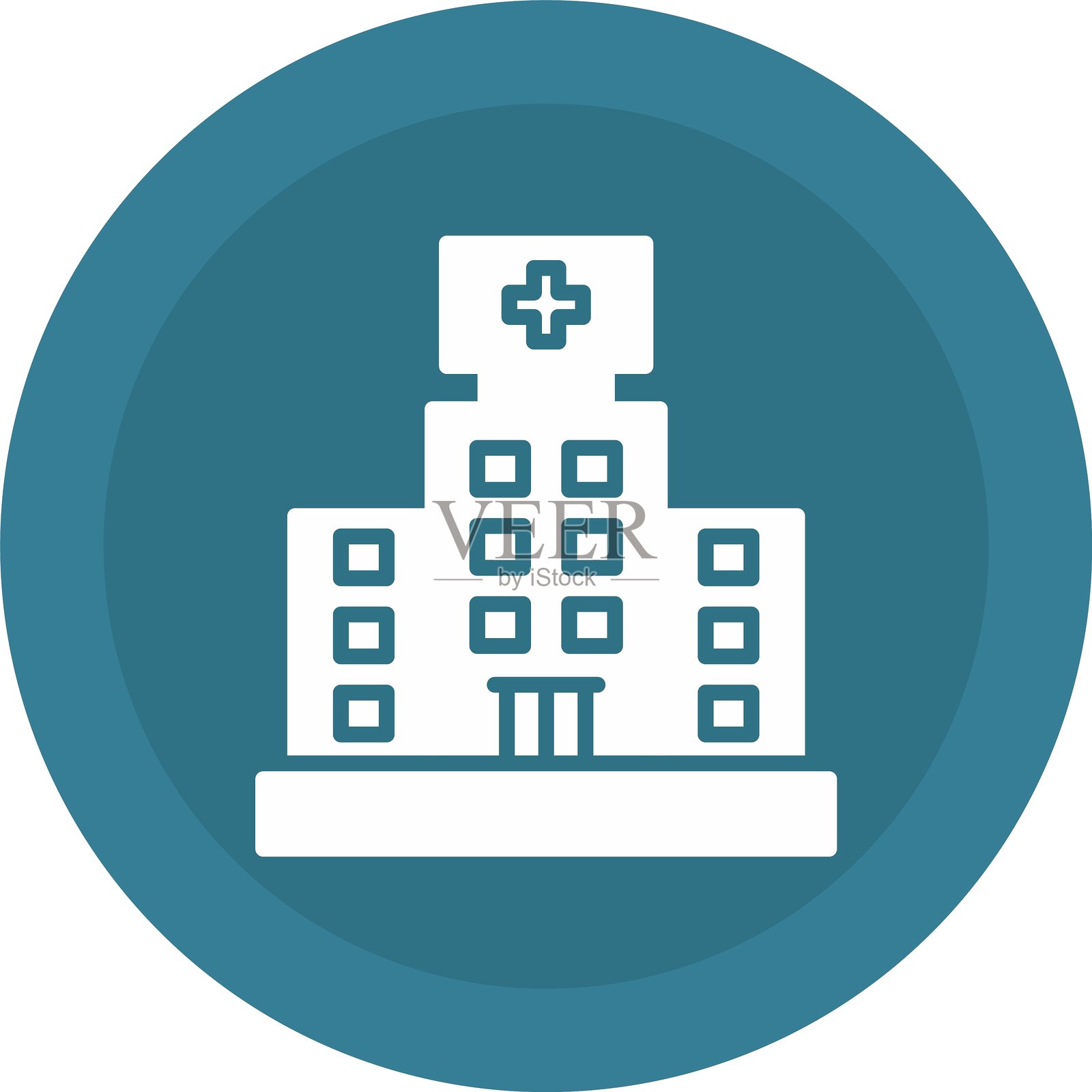 医院图标插画图片素材