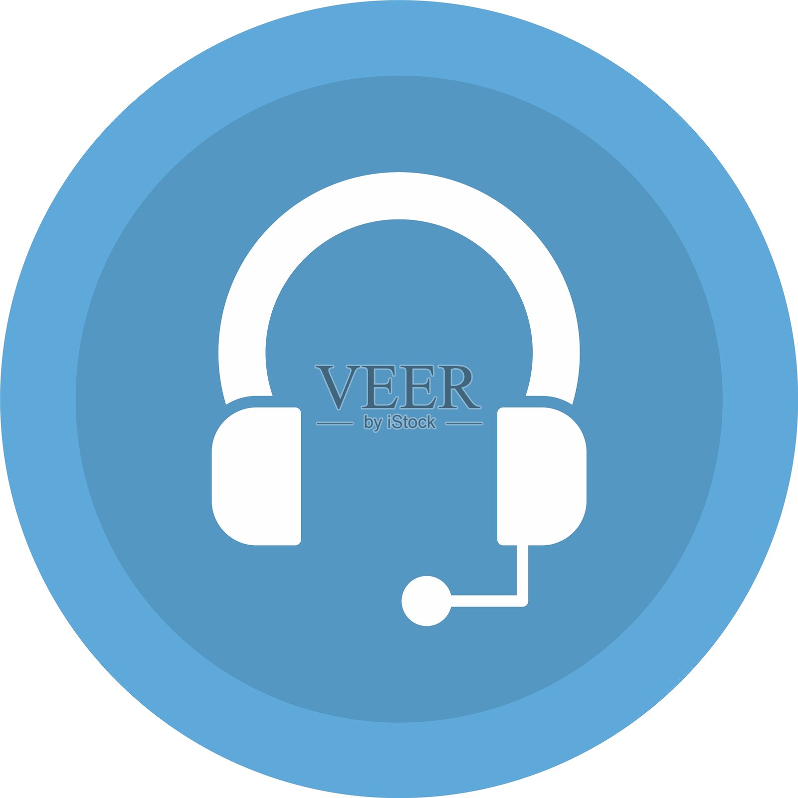 耳机图标插画图片素材