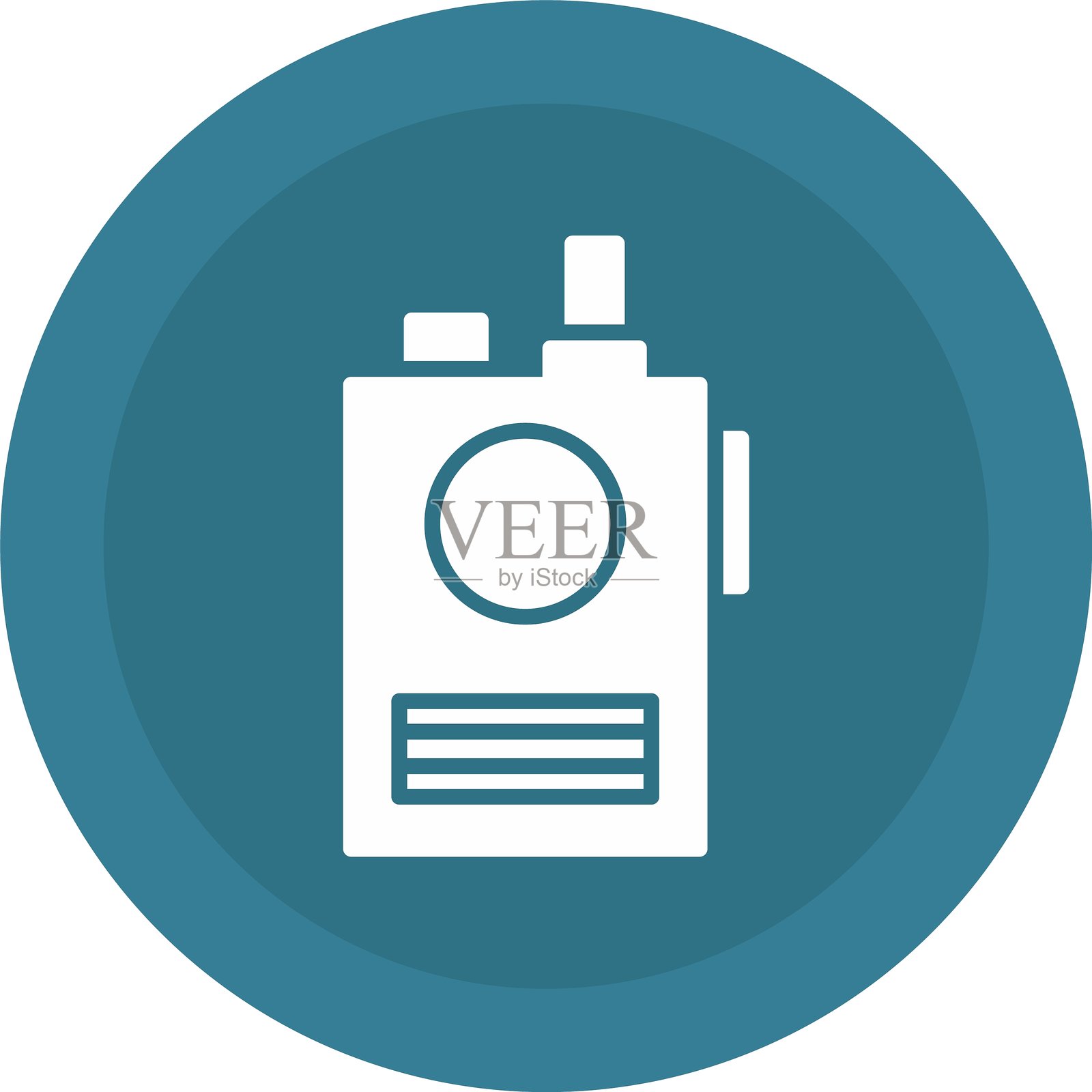 收音机图标插画图片素材