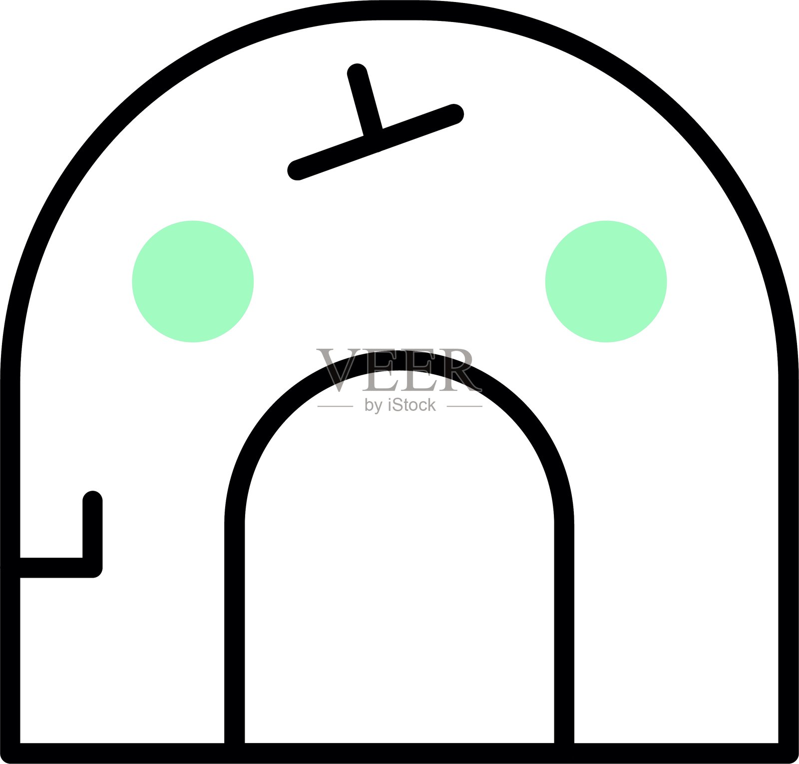 冰屋新图标设计创意插画图片素材