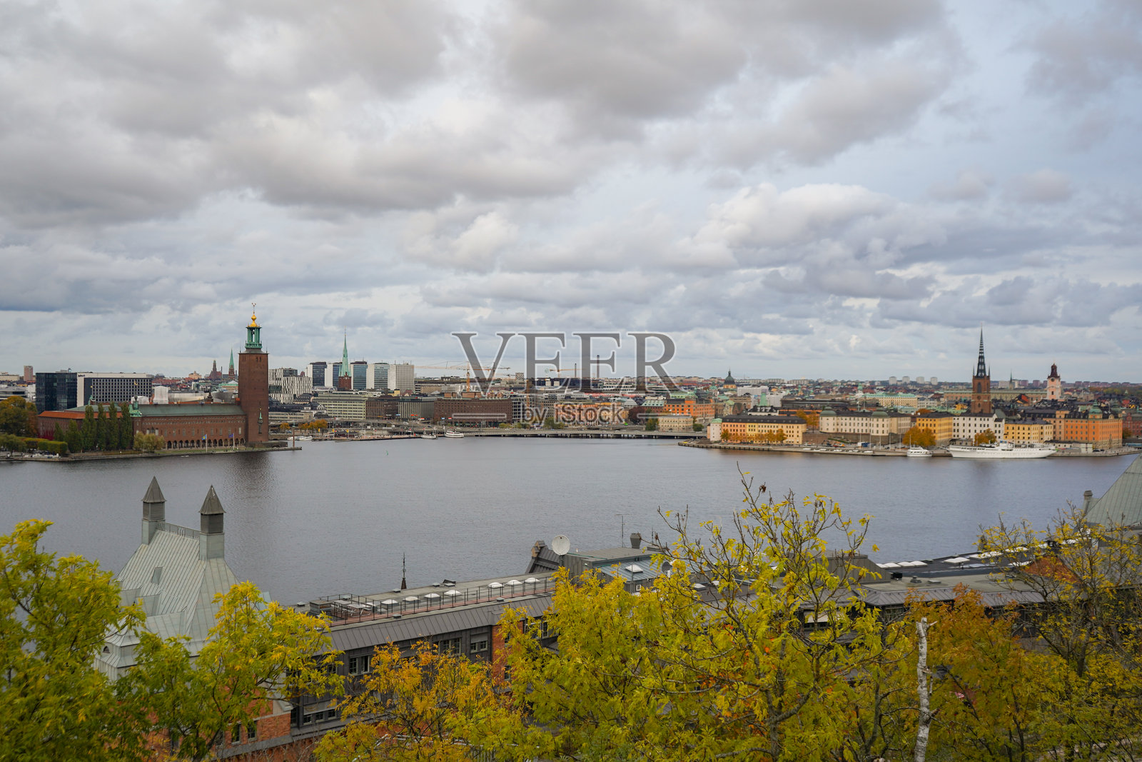 中央斯德哥尔摩概览照片摄影图片