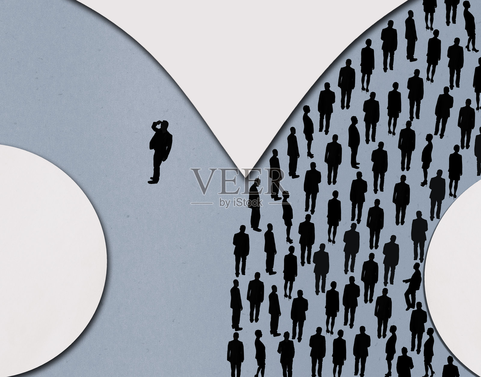 选择不同的道路照片摄影图片