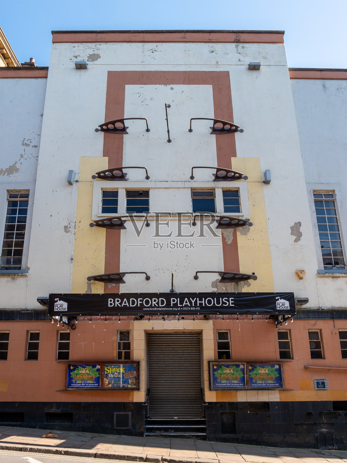 布拉德福德剧院，位于布拉德福德的小德国区，是一座小型剧院。照片摄影图片