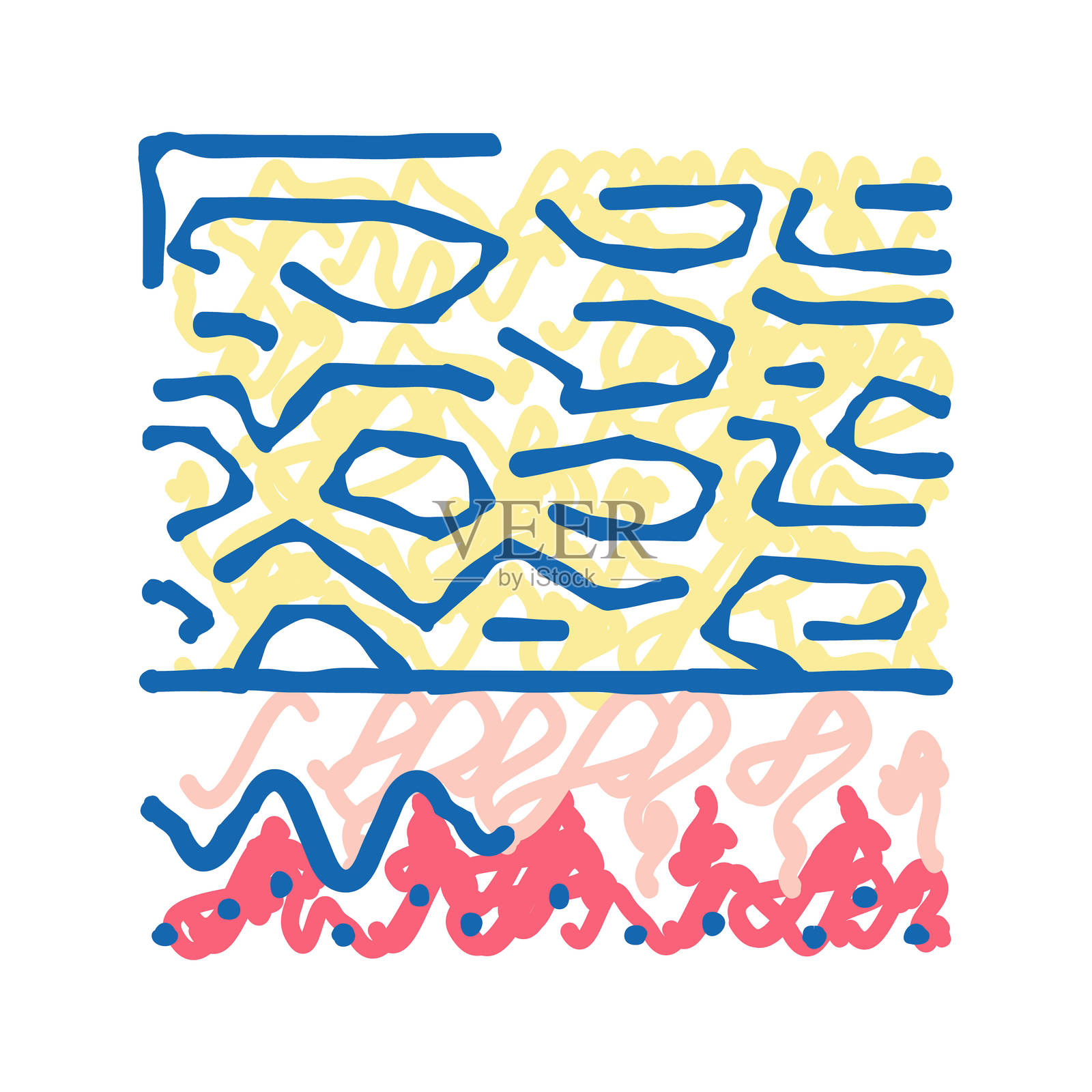 鳞状皮肤图标涂鸦插图插画图片素材