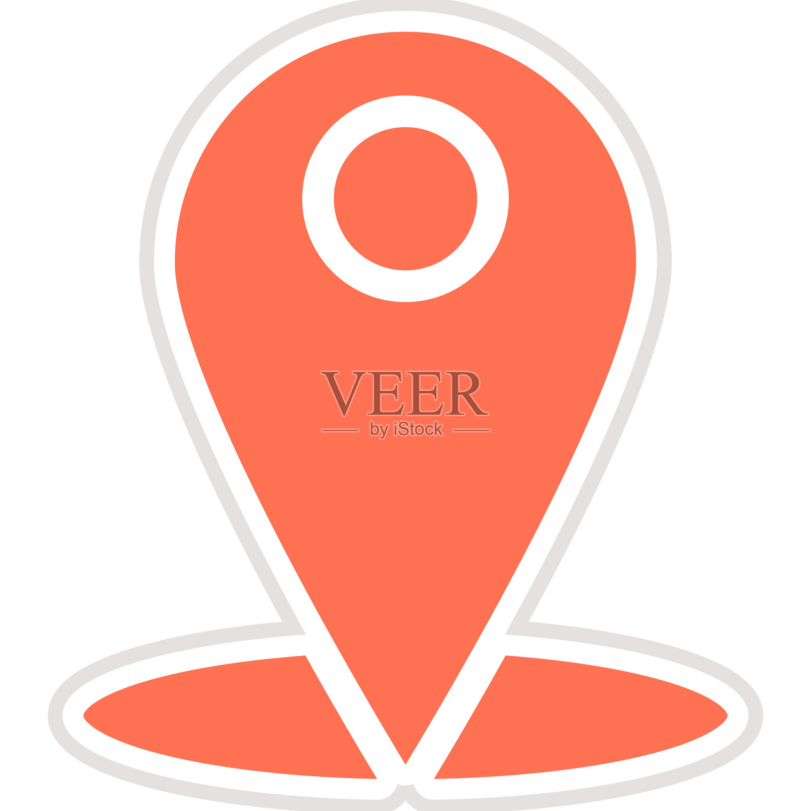 占位符矢量图标设计插图插画图片素材