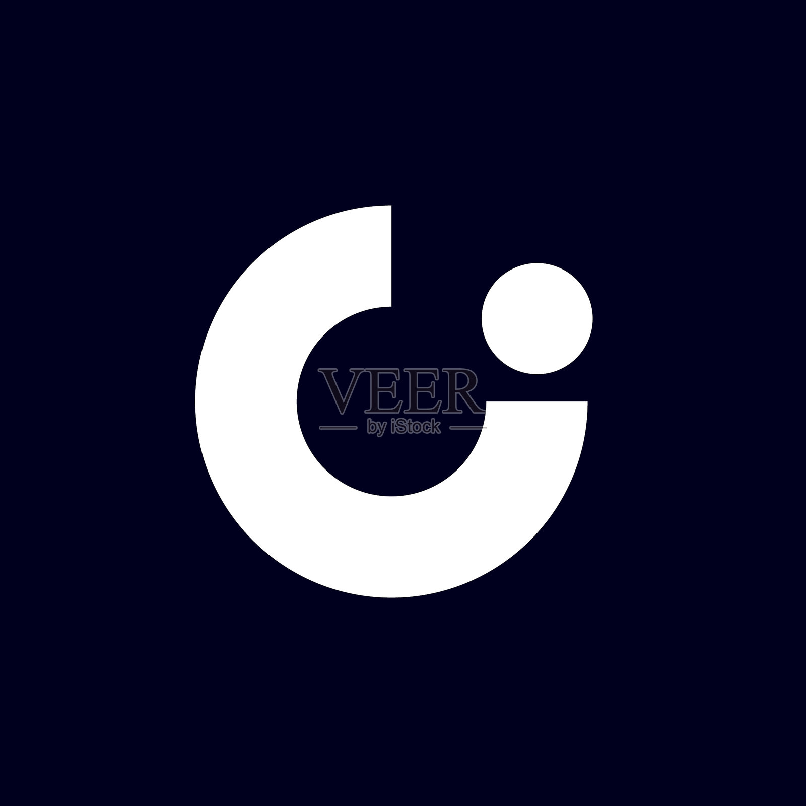 字母G标志插画图片素材