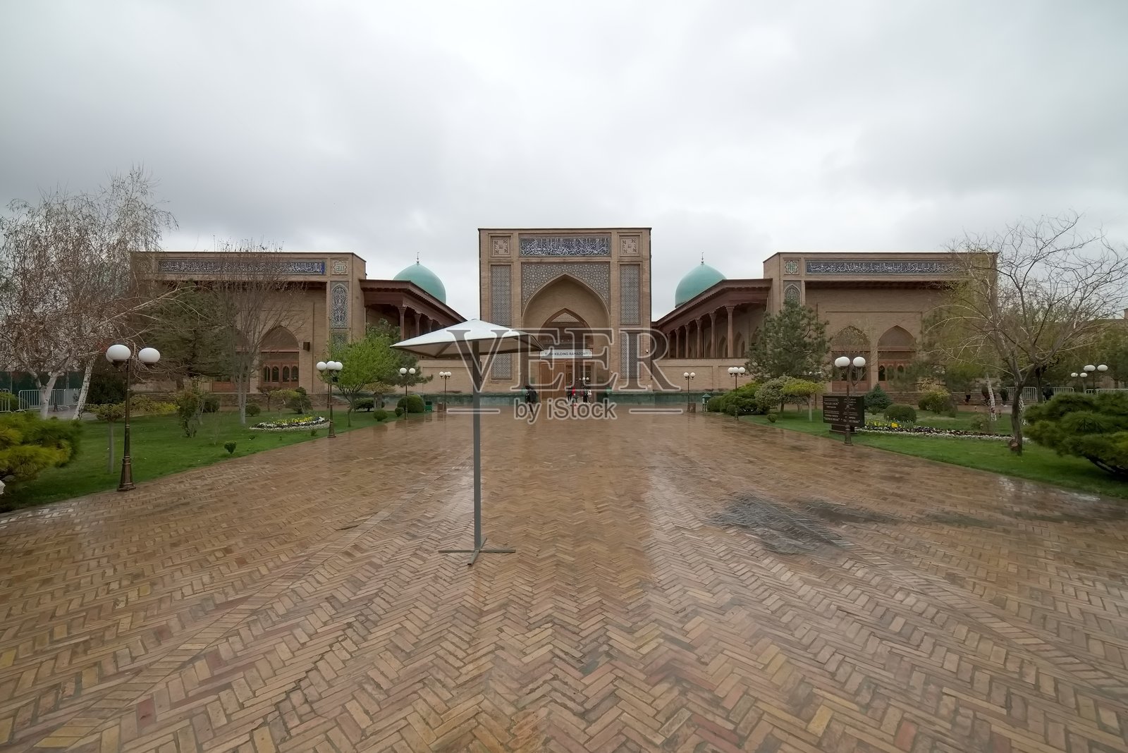 哈兹拉特·伊莫姆·乔梅清真寺，塔什干照片摄影图片