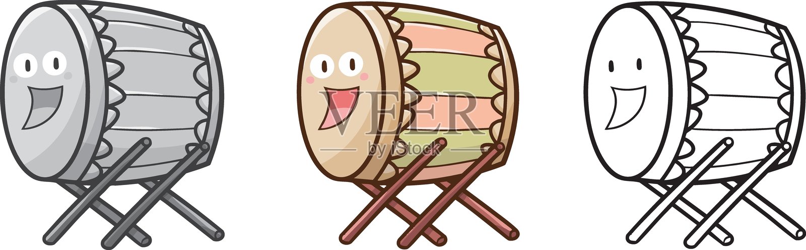 打印插画图片素材