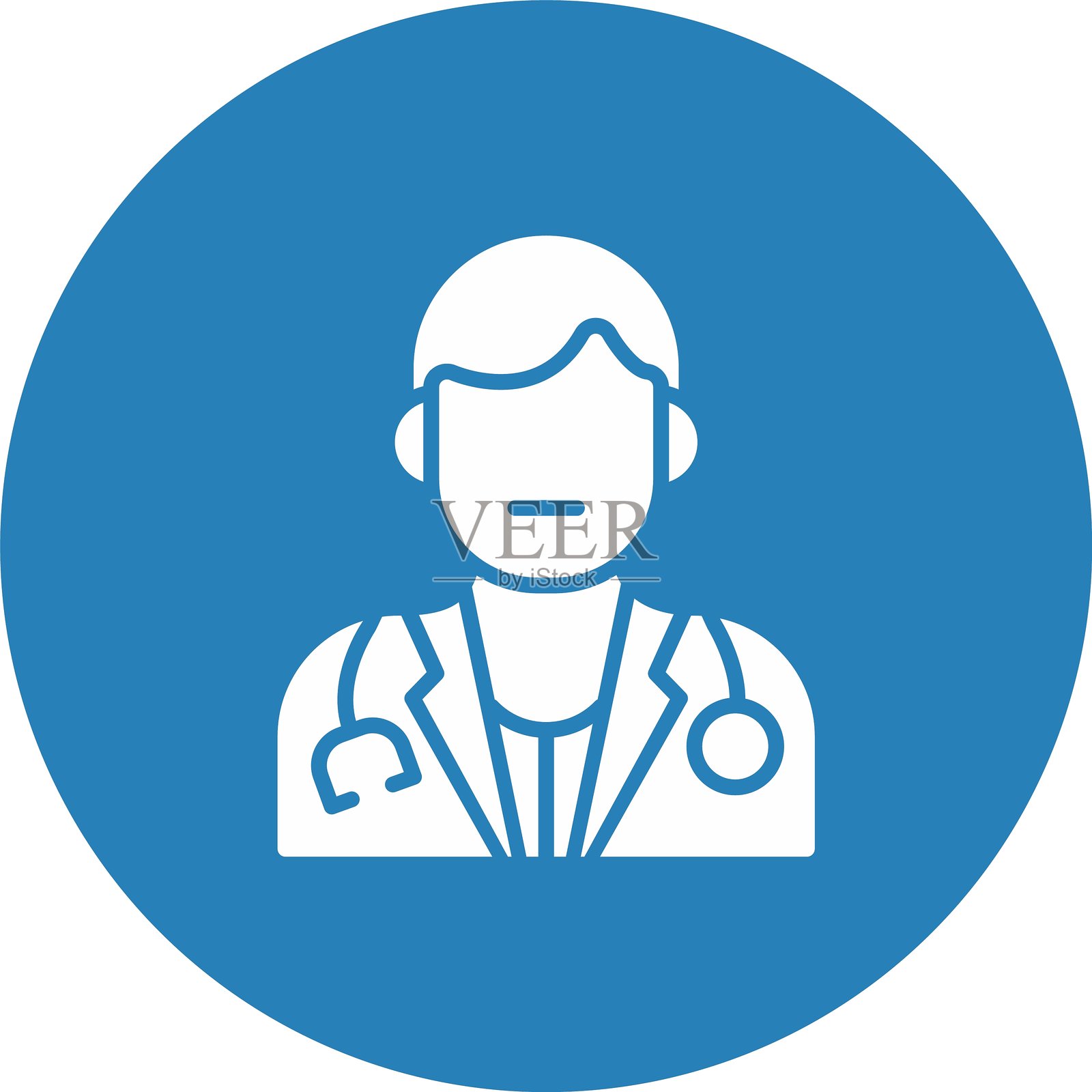 医生图标插画图片素材