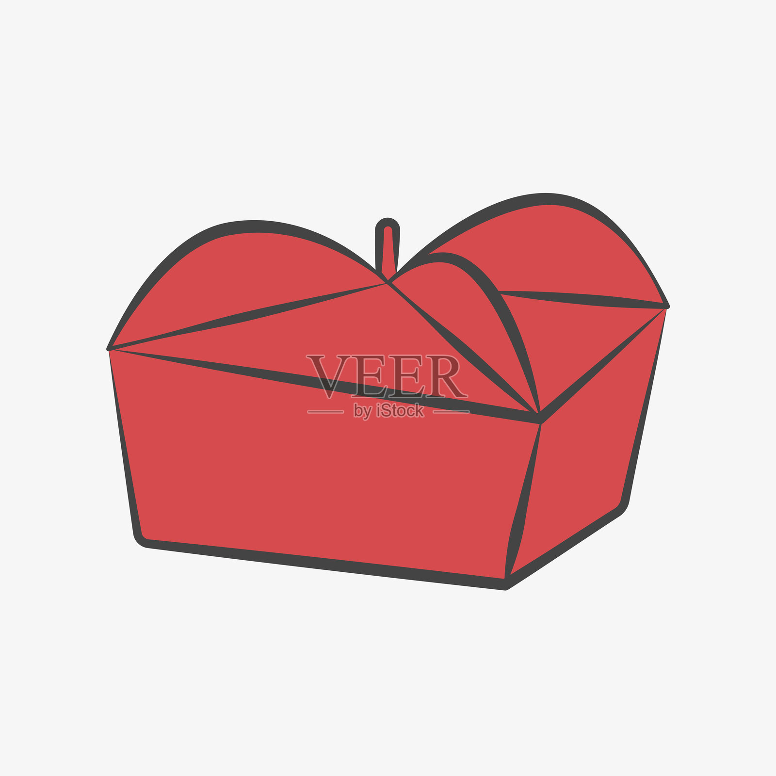 红色教士帽。拉丁礼仪神父的传统头饰。矢量插图插画图片素材