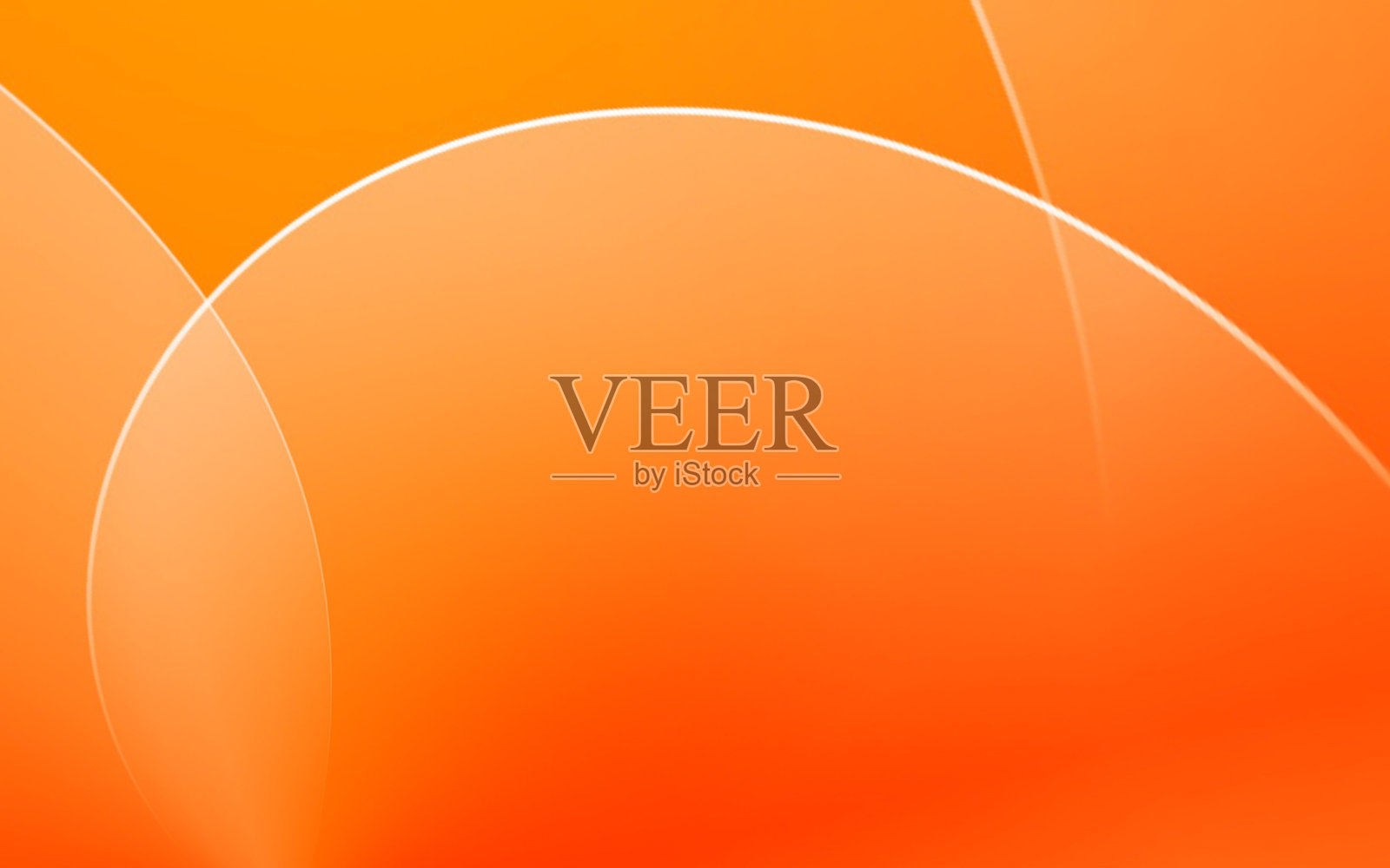 橙色背景的形状和效果插图插画图片素材