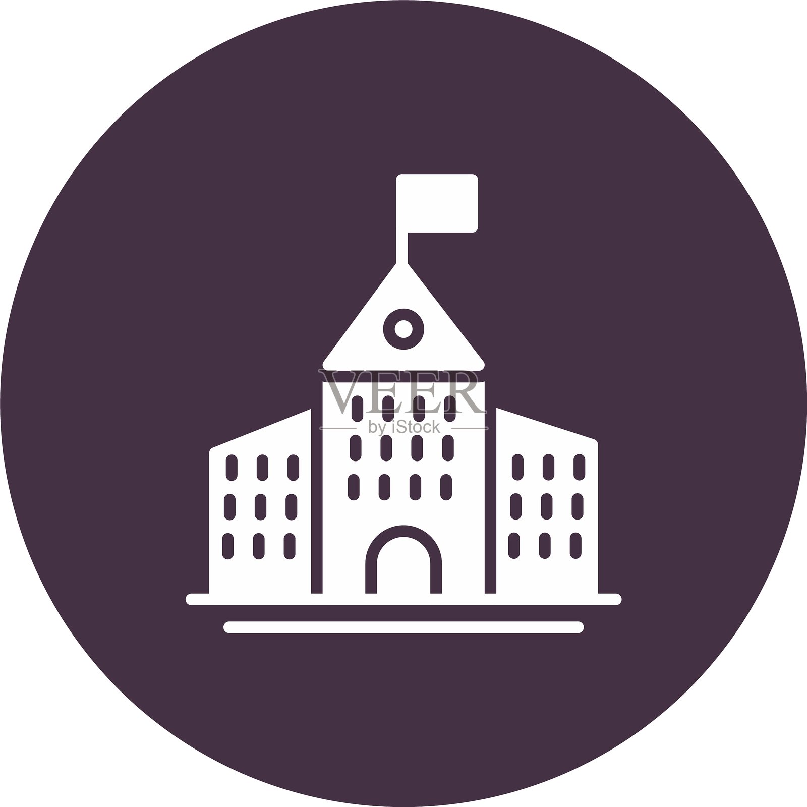 大学图标插画图片素材