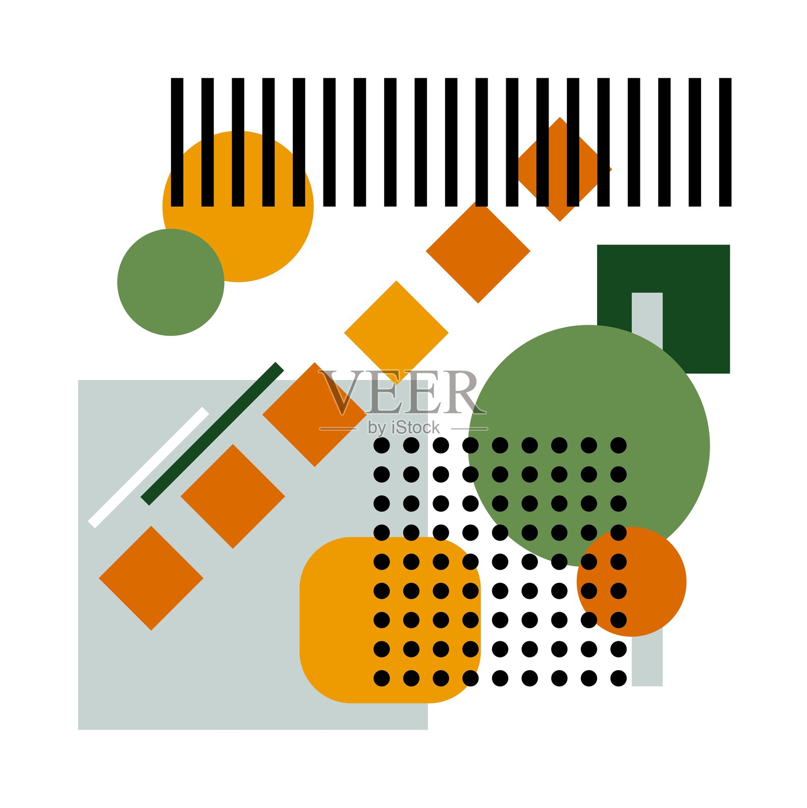 几何极简设计的传单海报宣传册封面背景壁纸。插画图片素材