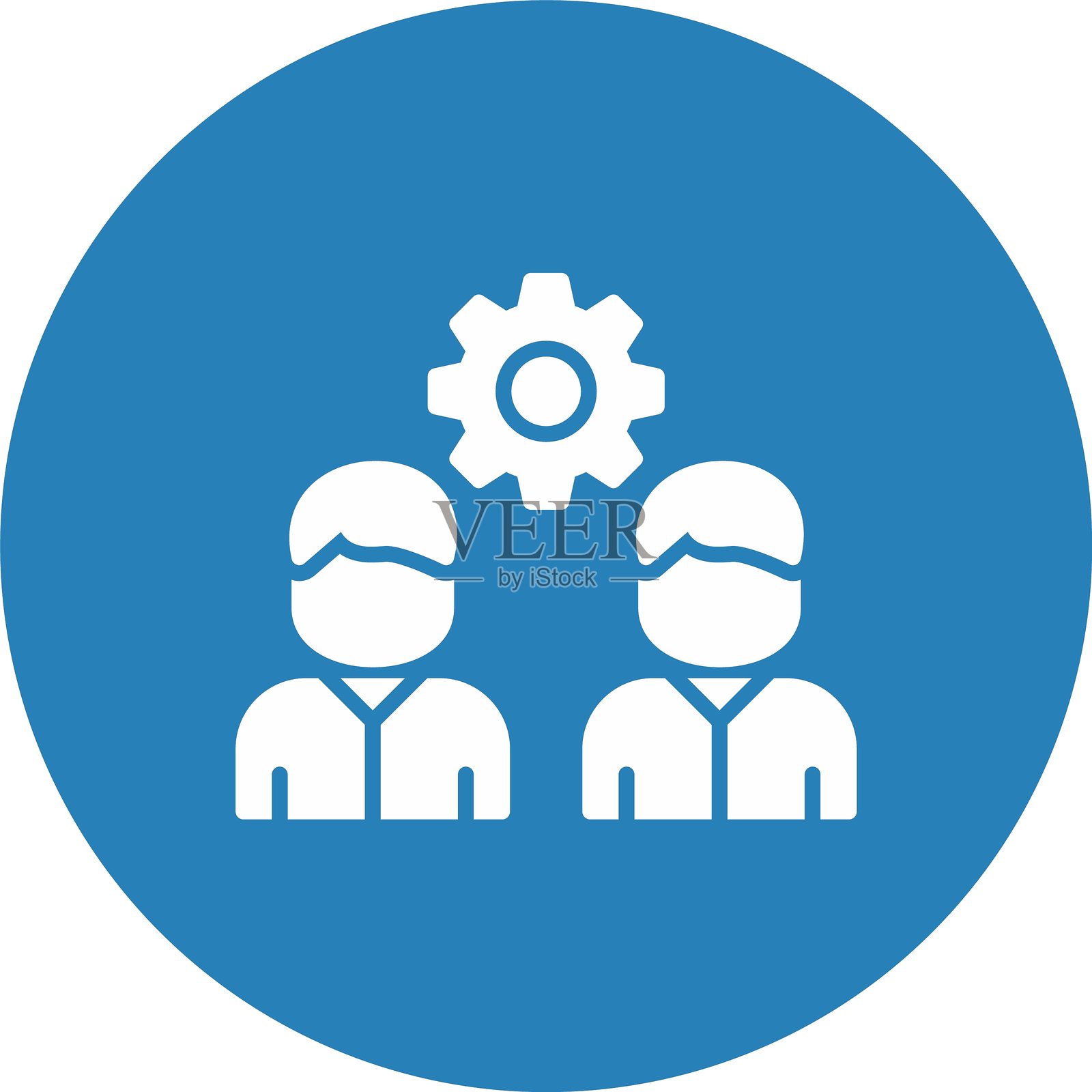 团队合作图标插画图片素材