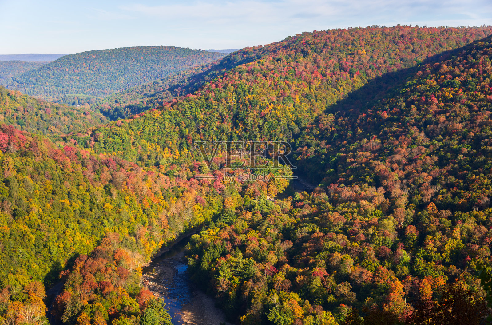 世界尽头州立公园，宾夕法尼亚州的州立公园照片摄影图片