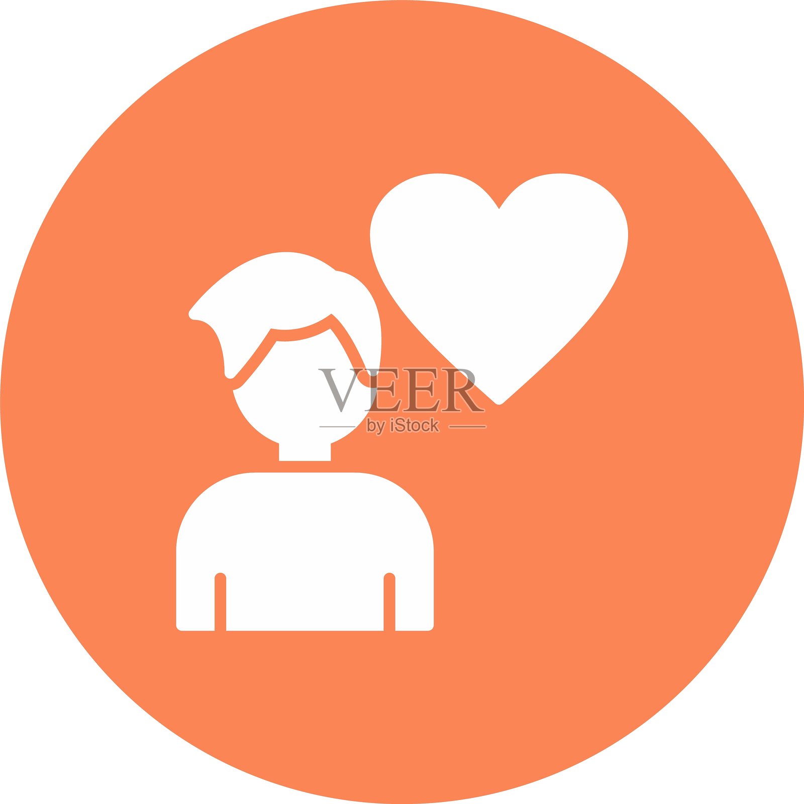 爱心图标插画图片素材