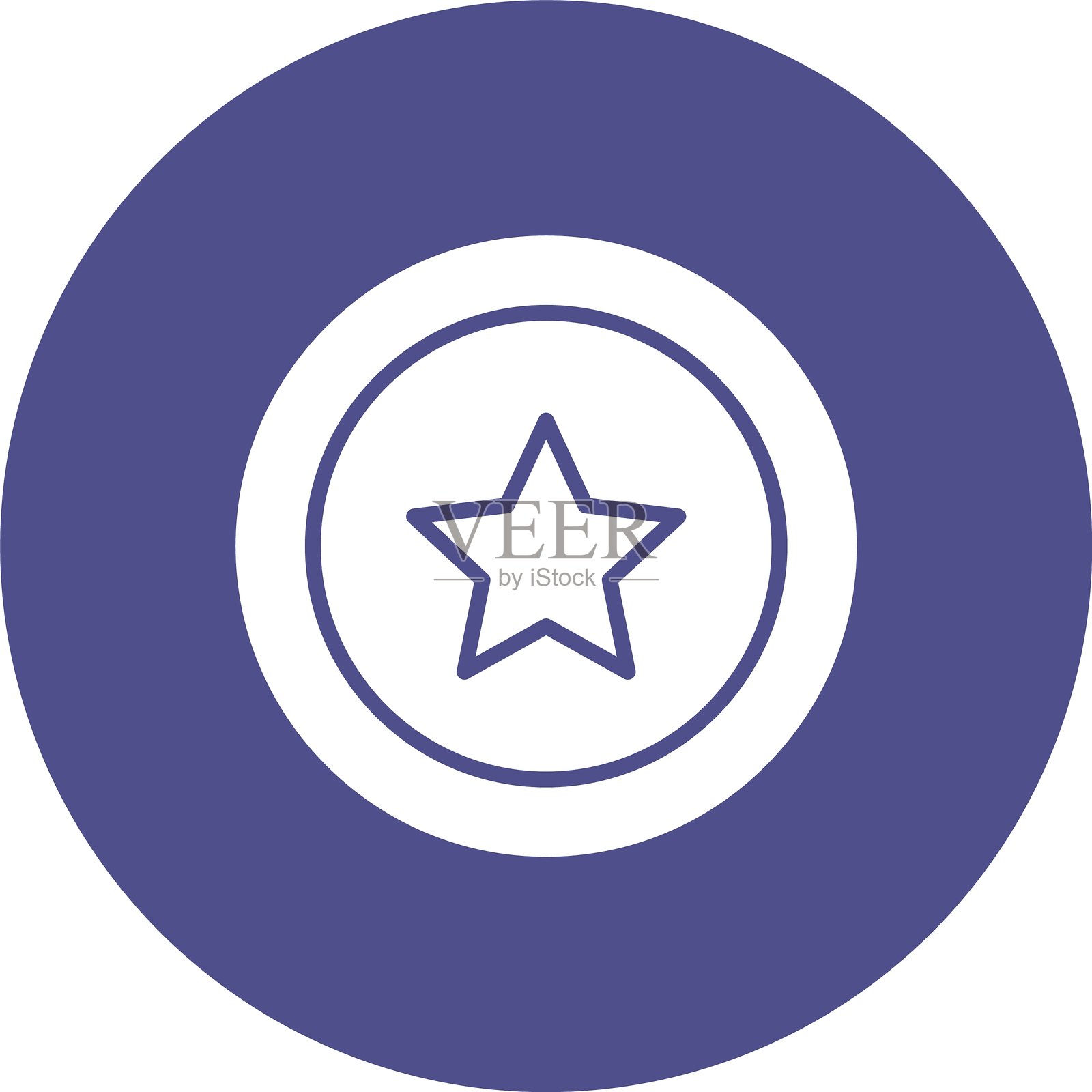 星星图标插画图片素材