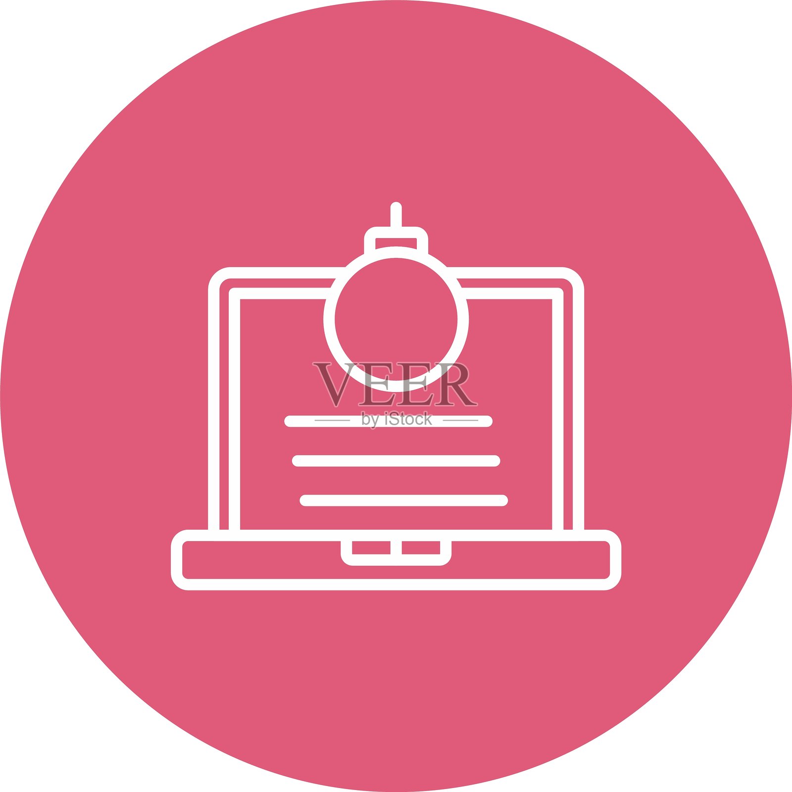 威胁图标插画图片素材