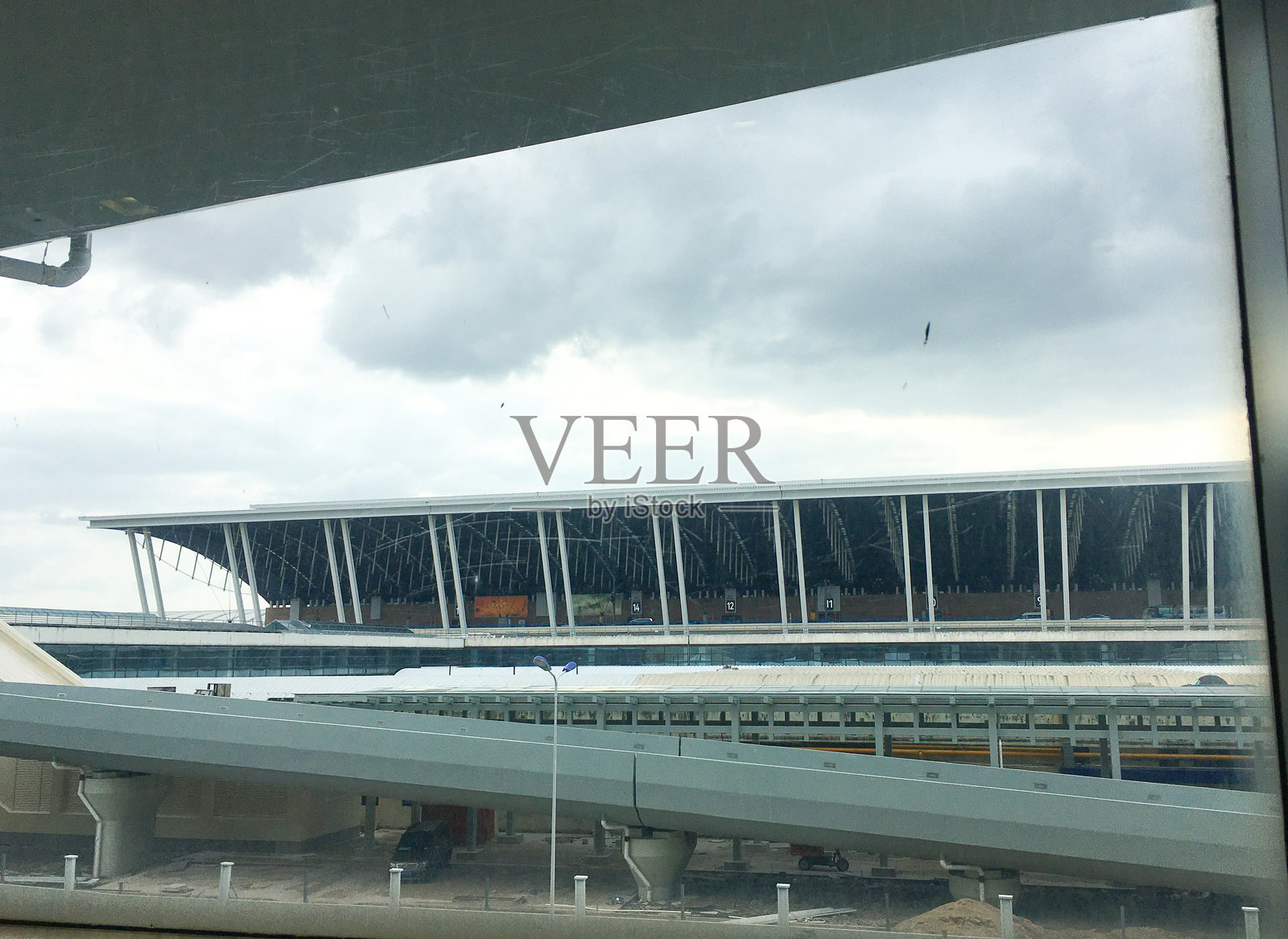 2024年9月22日上海浦东国际机场的景观照片摄影图片