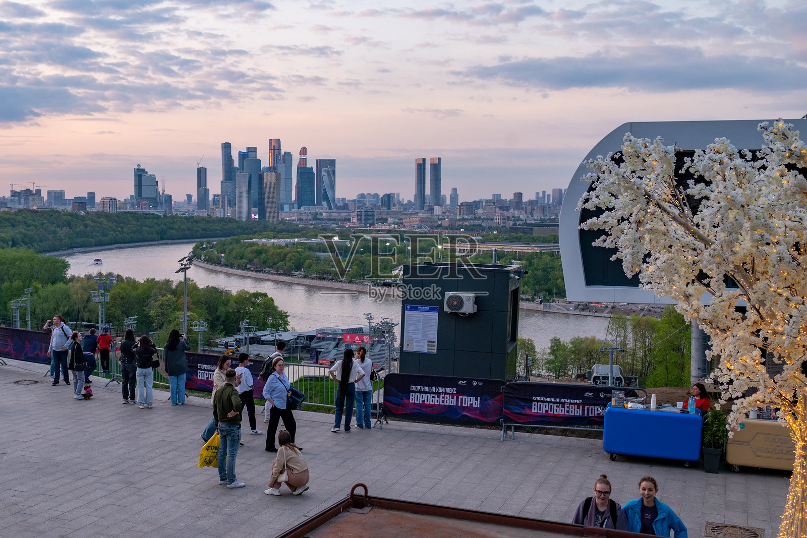 俄罗斯首都的景观照片摄影图片