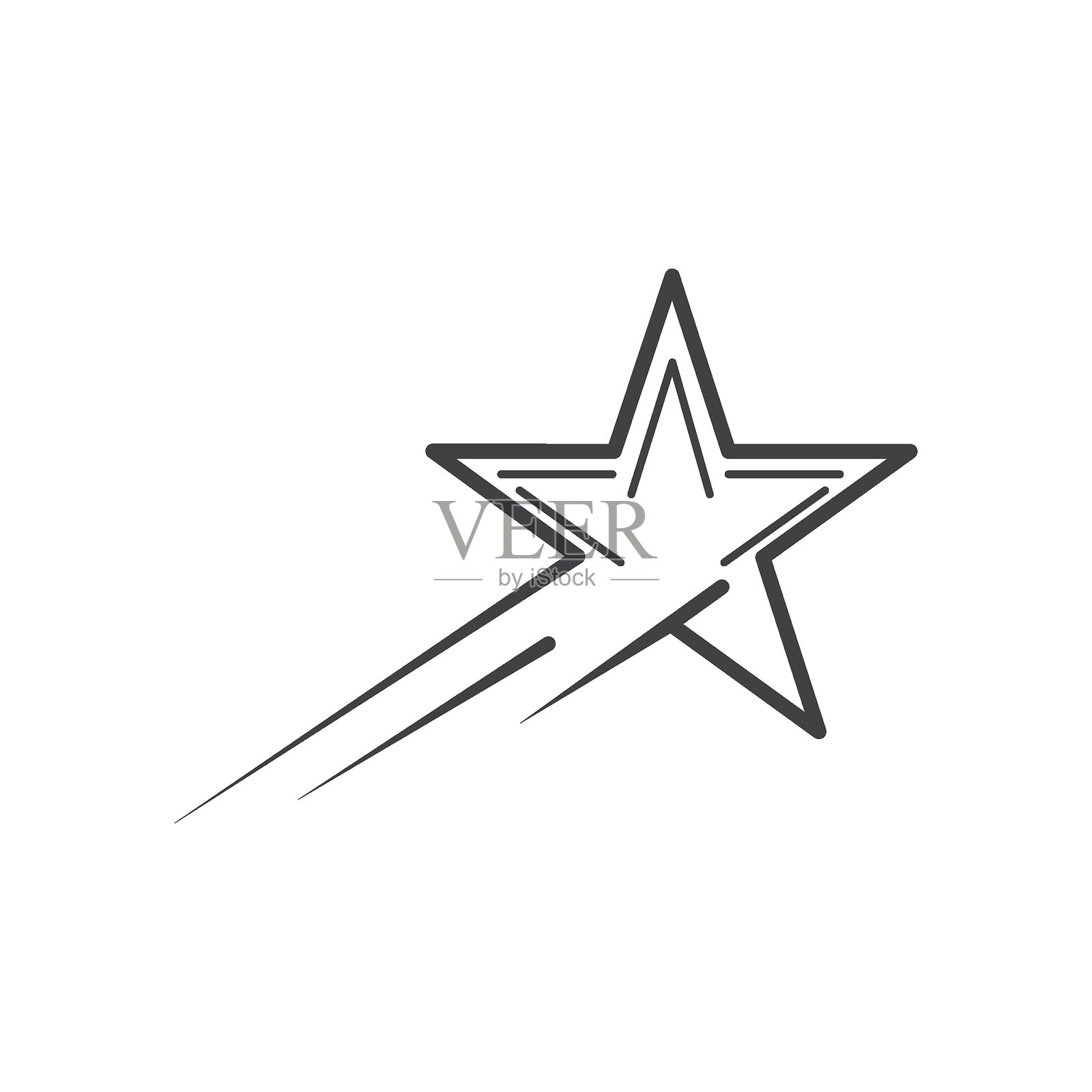 星形标志图标插画图片素材