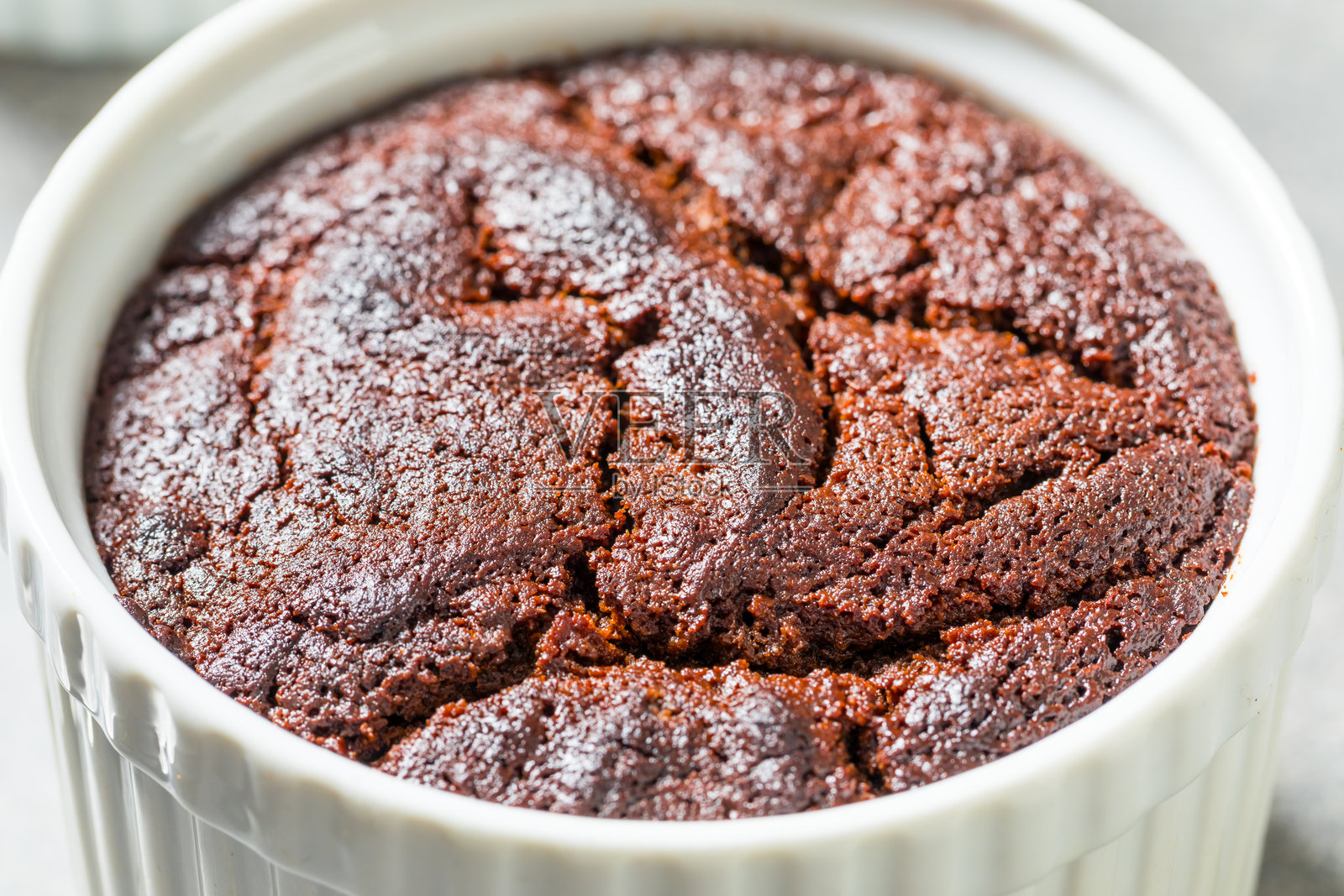 自制巧克力杯子布朗尼蛋糕照片摄影图片