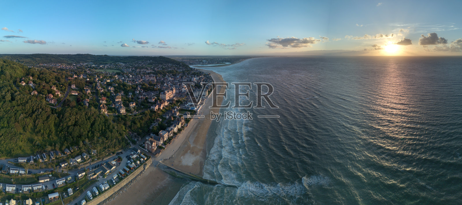 霍尔盖特的空中全景照片摄影图片