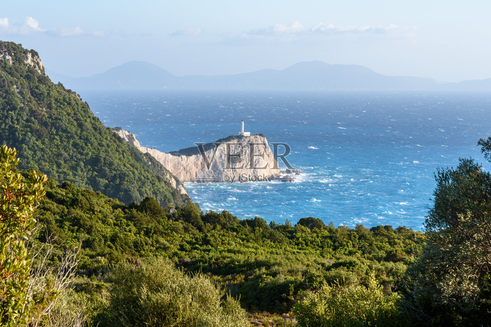 希腊莱夫卡达照片摄影图片
