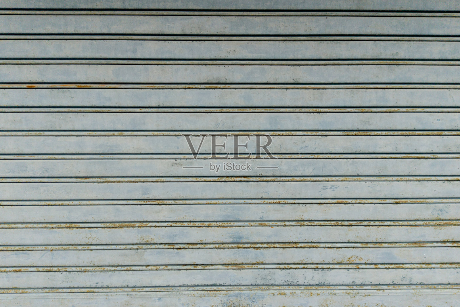 生锈的金属卷帘车库门纹理照片摄影图片