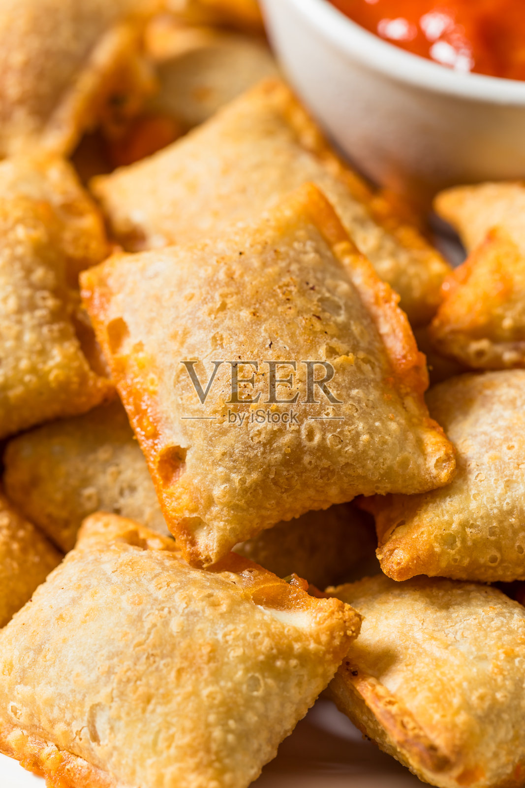 快餐披萨卷照片摄影图片