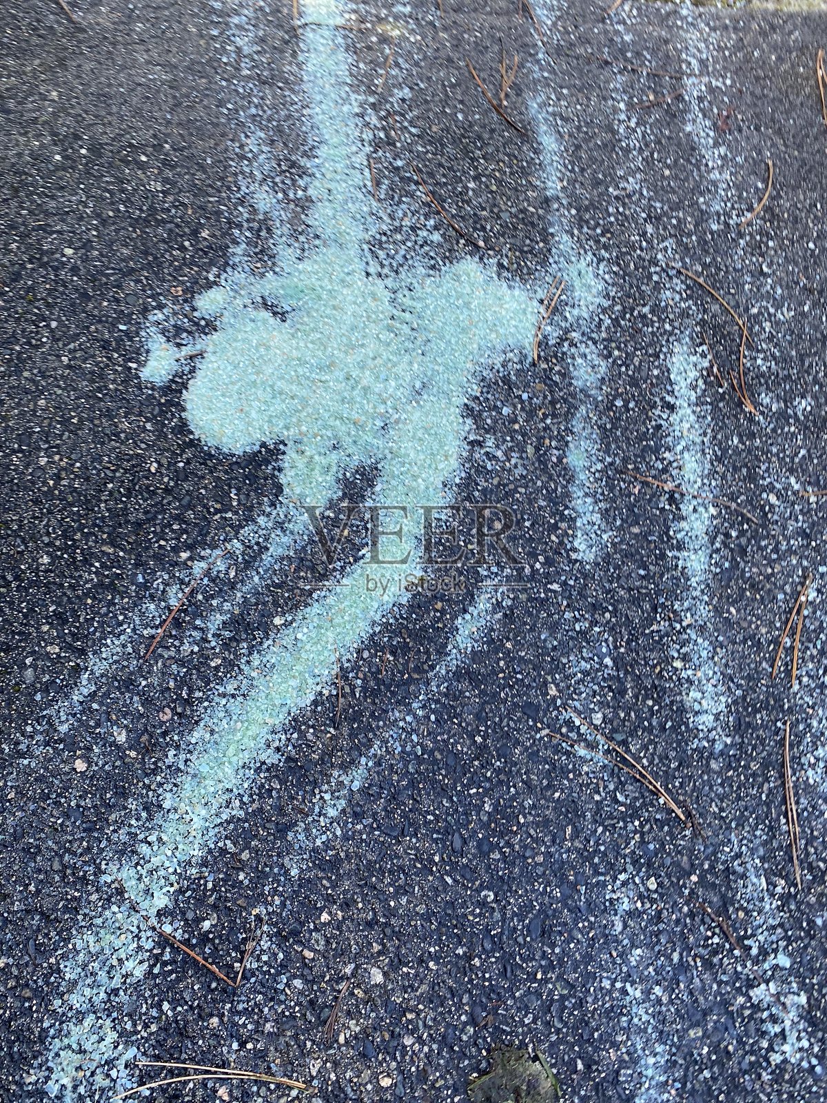 人行道上的盐照片摄影图片