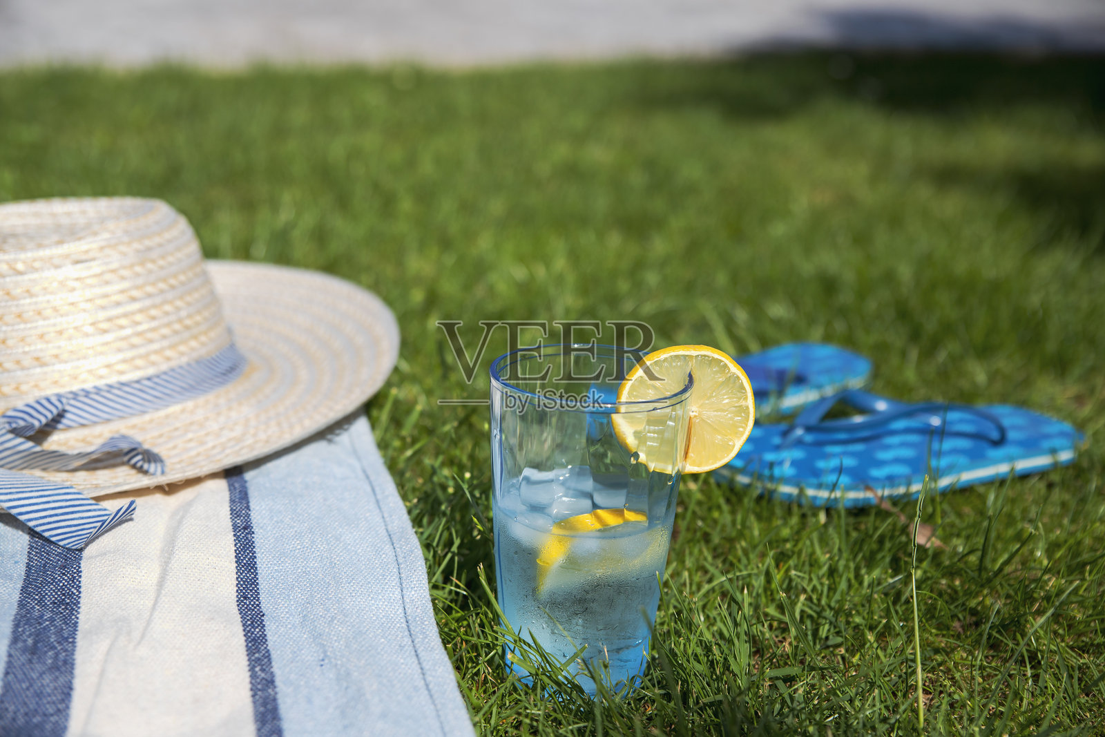 夏季野餐照片摄影图片