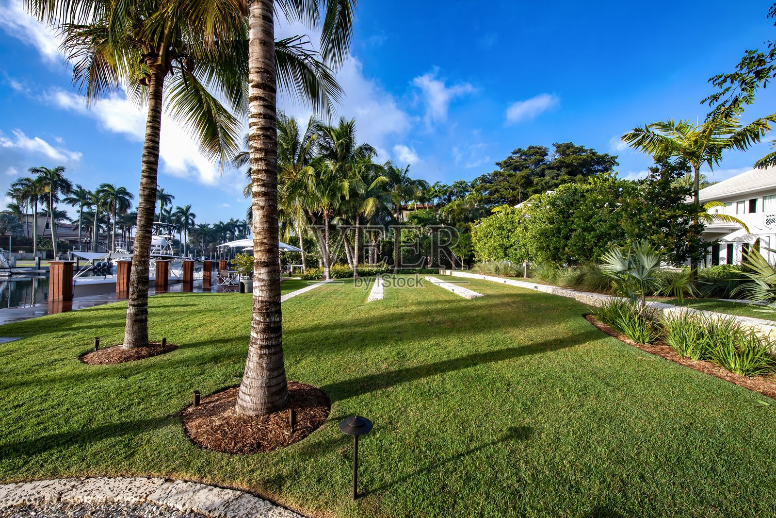 房屋花园照片摄影图片