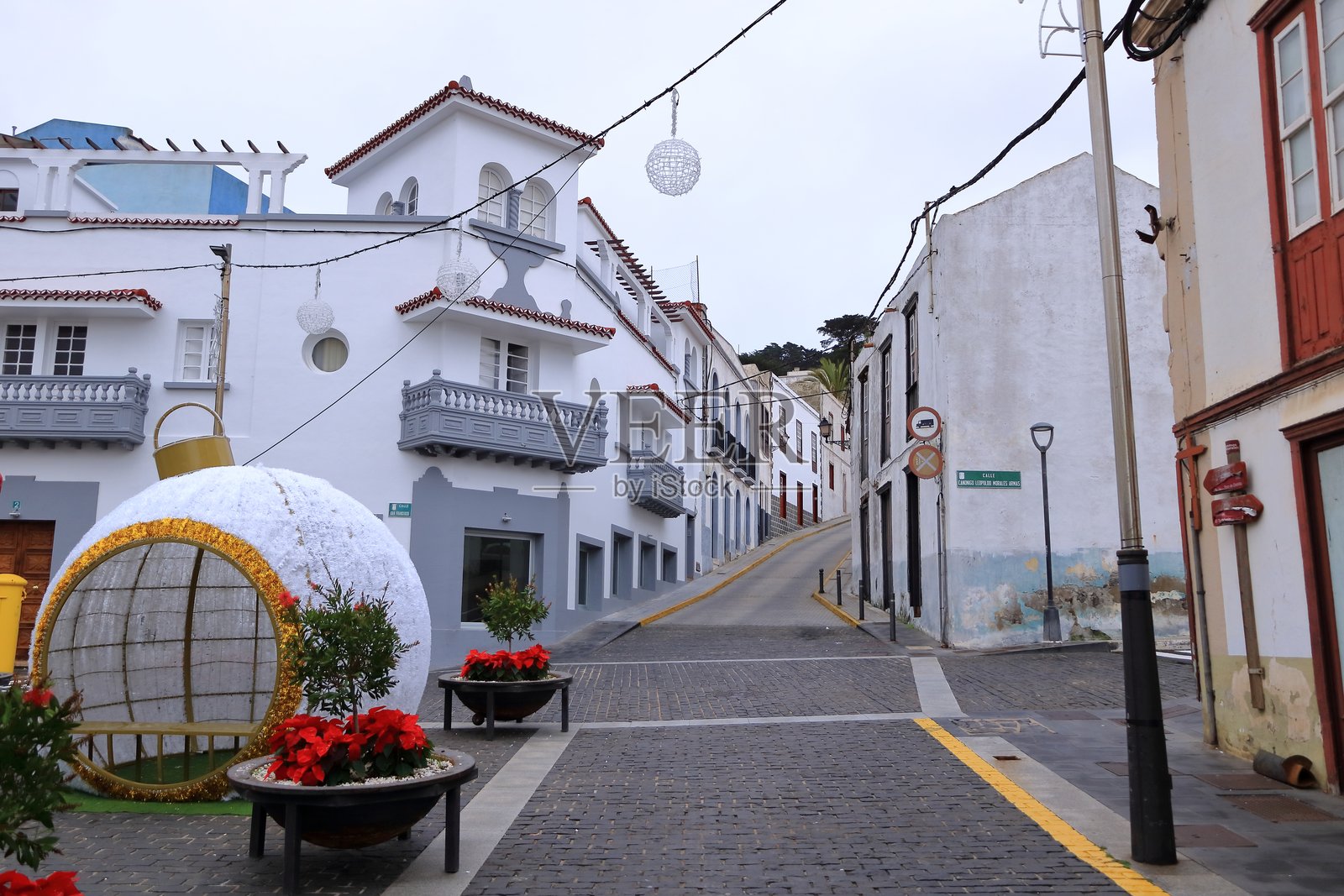 埃尔希罗岛的首府瓦尔韦尔德别墅照片摄影图片