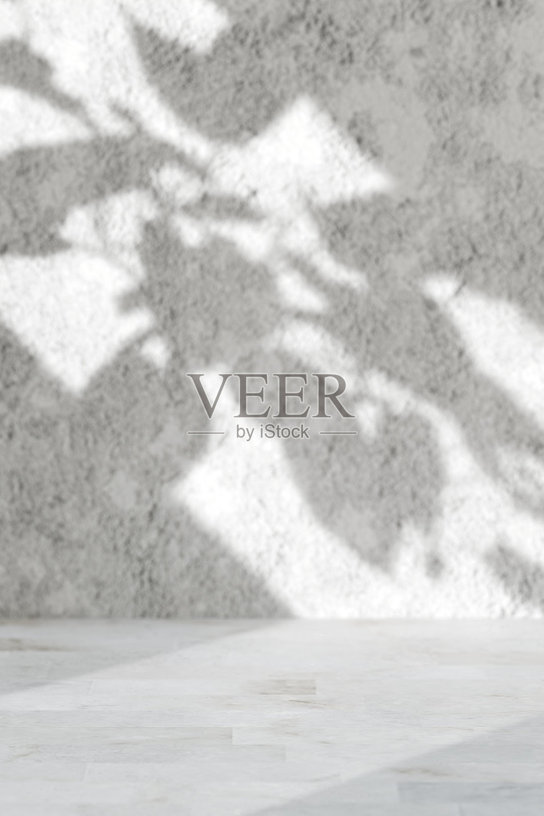 带有植物阴影的产品展示背景照片摄影图片