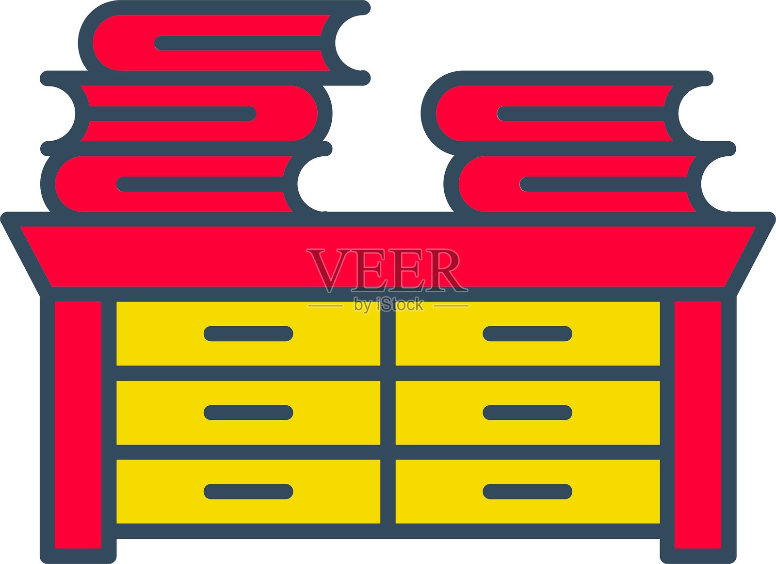 桌子图标插画图片素材