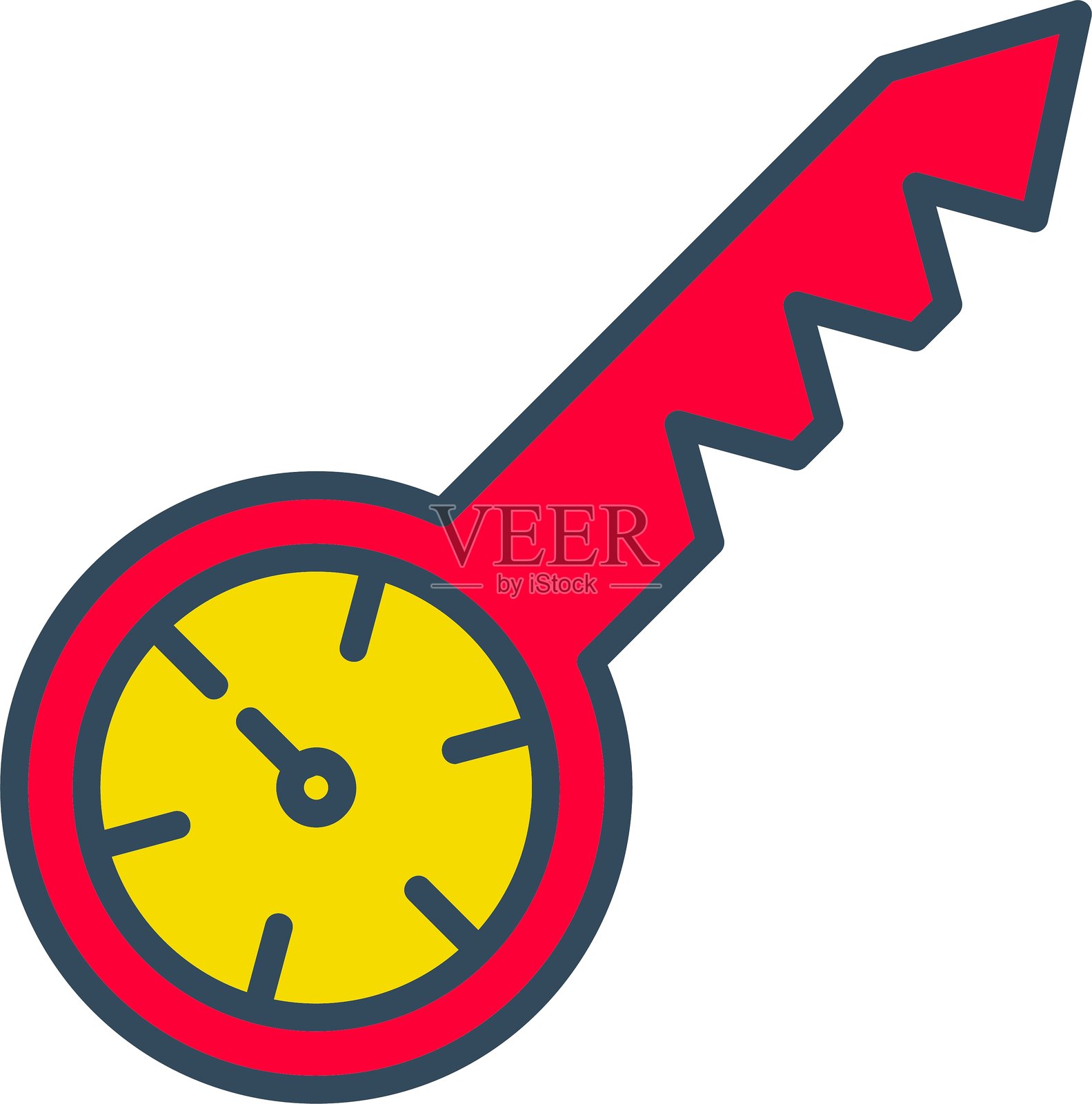 一次性密码图标插画图片素材