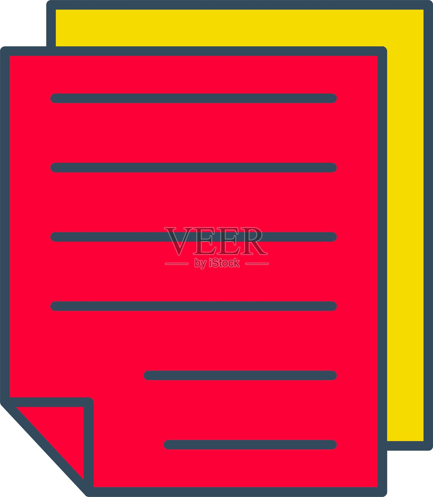 笔记图标插画图片素材